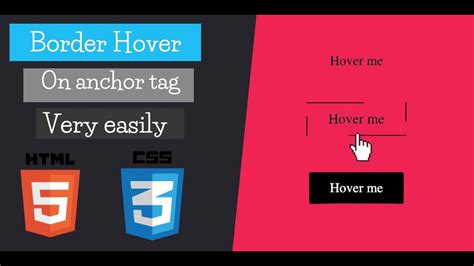 Anchor Html Hover