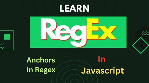 Anchor Regex Javascript