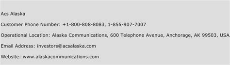anchorage alaska phone numbers