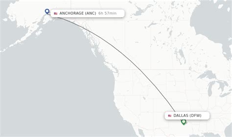 anchorage to dfw