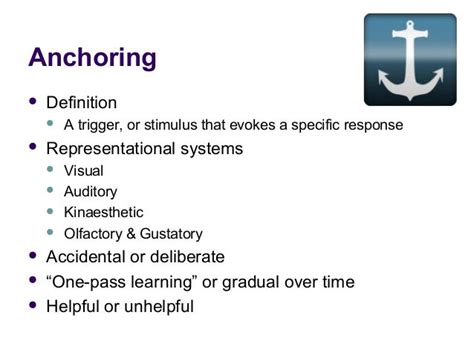 Anchoring Definition In Computer