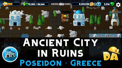 Ancient City in Ruins Poseidon 3 Diggy's Adventure
