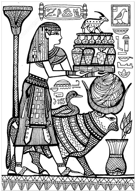 Ancient Egypt Coloring Pages: Discover The Beauty Of History