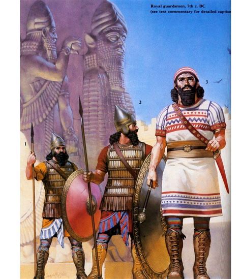 ancient assyrian warriors