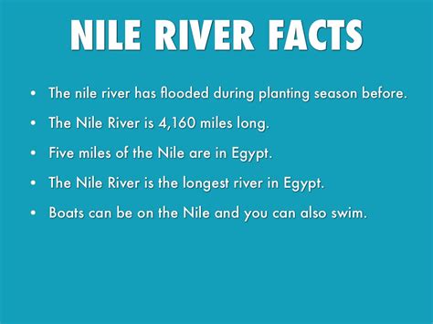 ancient egypt river nile facts for kids