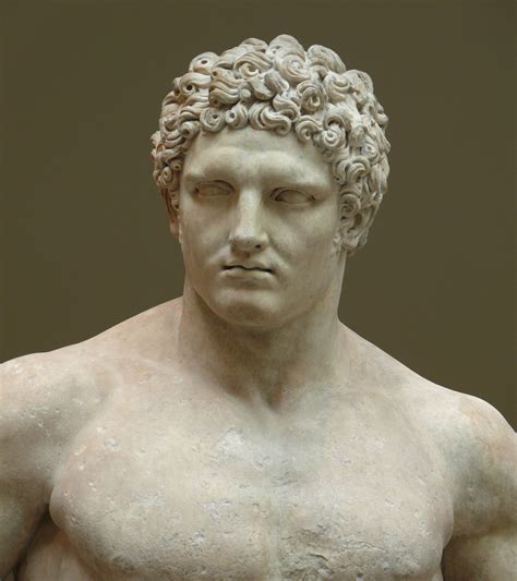 ancient greece hercules statue