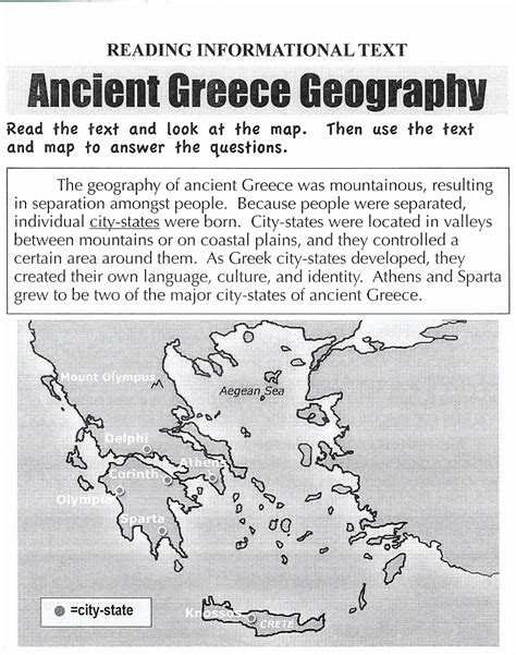 ancient greece map worksheet pdf free download