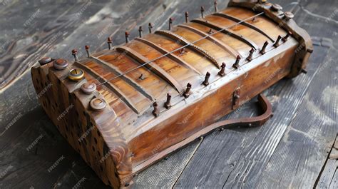 Ancient Stringed Instrument Four Letters