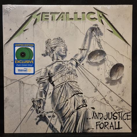 and justice for all vinyl quiet