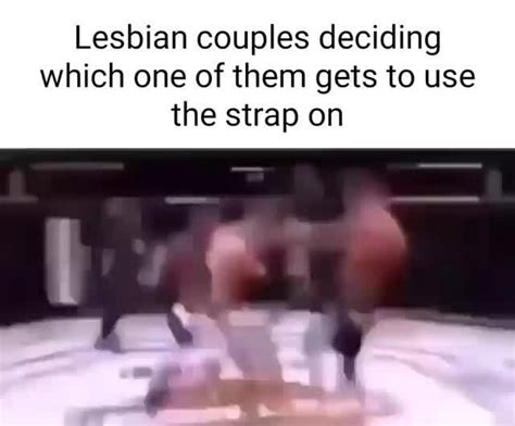 and lesbian strapon