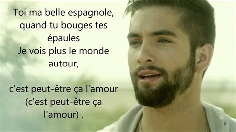 andalouse paroles kendji girac