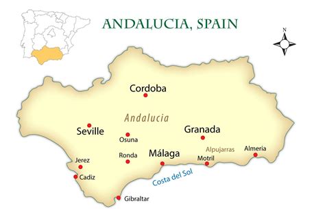 andalusia area of spain