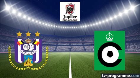 anderlecht cercle de bruges en streaming