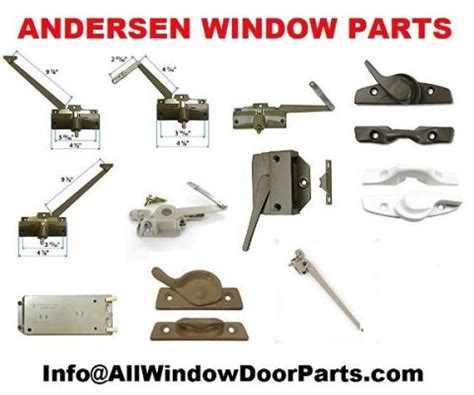 andersen doors and windows parts