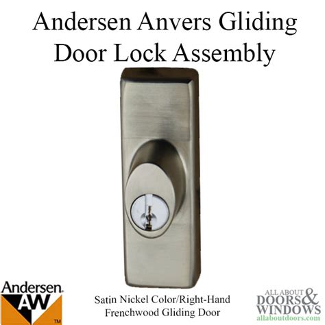 andersen sliding glass door lock with key