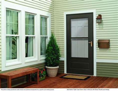 andersen storm doors with screens and glass