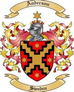 anderson family crest sweden