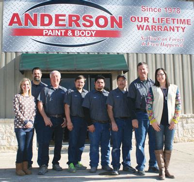 anderson paint and body