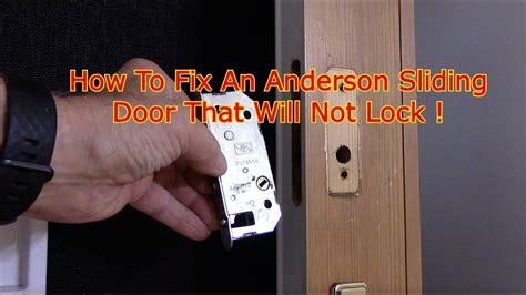 anderson sliding door lock