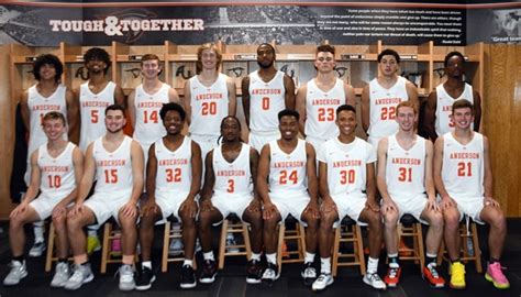 anderson university basketball team