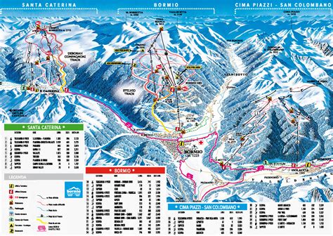 andora mapa tras narciarskich