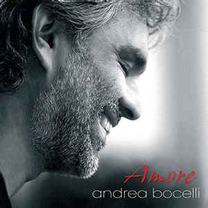 andrea bocelli amore song list