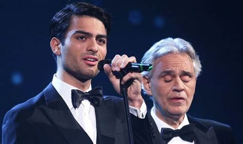 andrea bocelli singing with his son