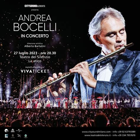 andrea bocelli tour 2023 albums