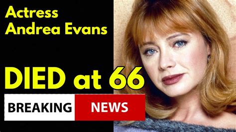 andrea evans actress death