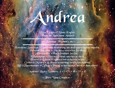 andrea name meaning boy or girl