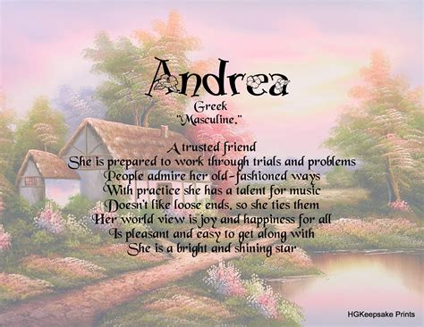 andrea name meaning in the bible