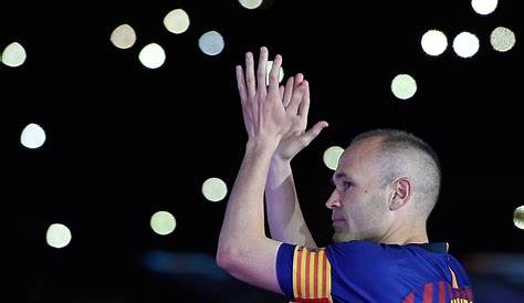 Andres Iniesta Leaving Barcelona Retiring At Is A Dream That Will Complete