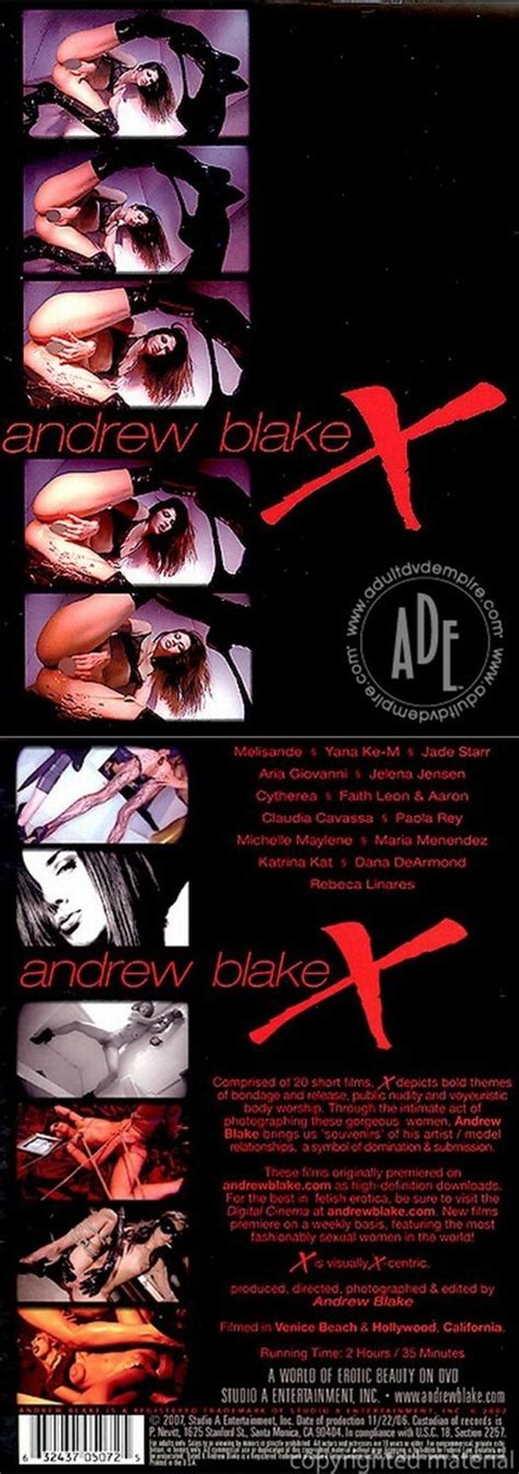 andrew blake x