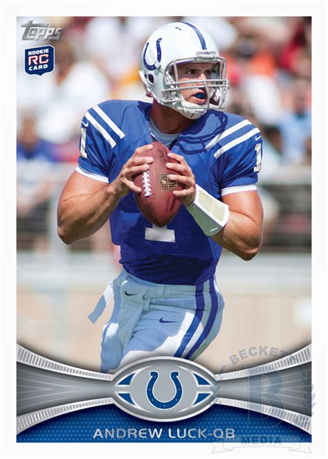 andrew luck rookie card