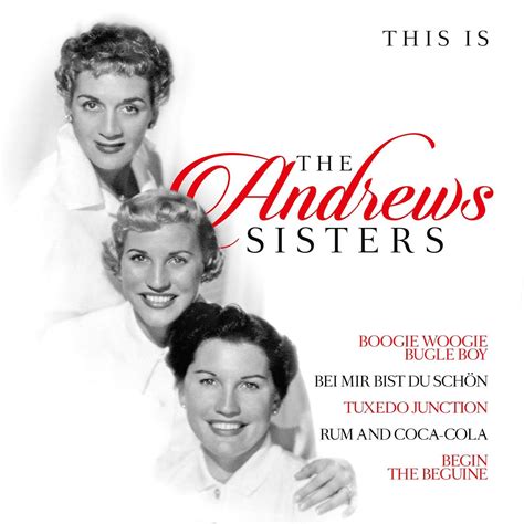 andrews sisters songs list