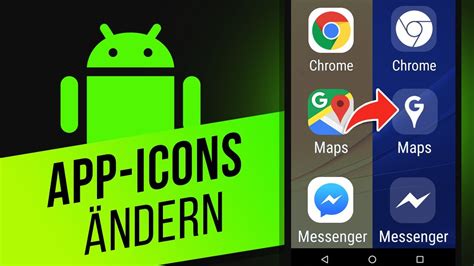 Android Icons ändern AppSymbole auch ohne Launcher austauschen