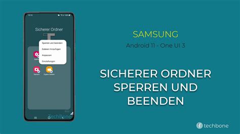 Schutzmechanismen beim AndroidSmartphone Sichere Ordner, AppSperren