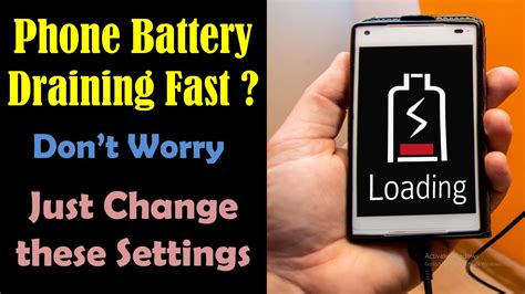 How To Fix Android Battery Draining Too Fast In 2022 YouTube