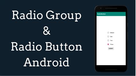 Android Radio Group Example – Penggunaan Grup Radio Pada Aplikasi Android