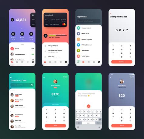 Android app UI Design on Behance