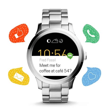 Fossil introduces their first Android Wear smartwatch with Intel inside