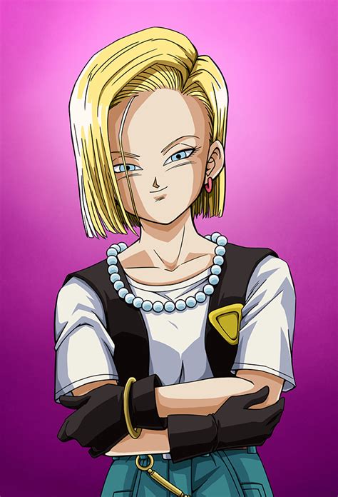 android 18 vs cell card art