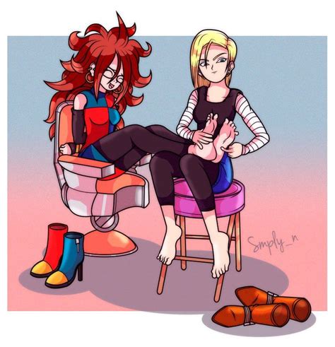 android 18 x android 21 fanfic