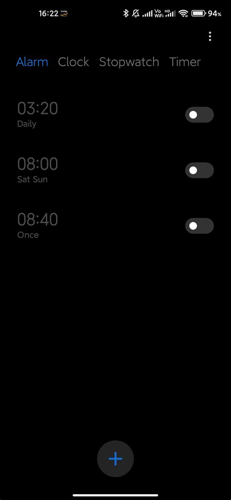 Android Alarm Clock Disappeared