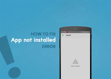 This Are Android App Not Installed Fix Recomended Post