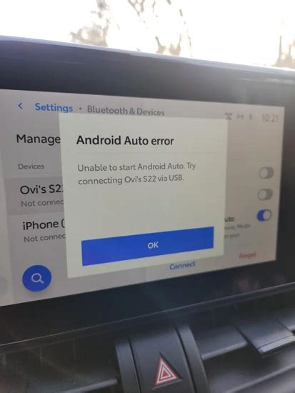 android auto doesn't connect usb