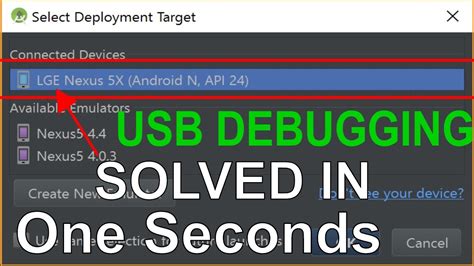 android auto not detecting usb