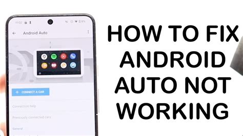 android auto not working when phone is locked