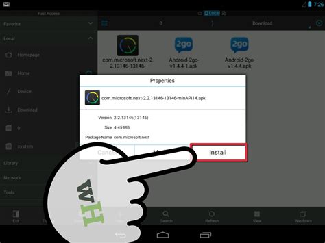 android automatically install apps