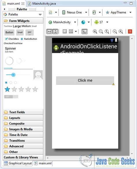 android button onclicklistener example